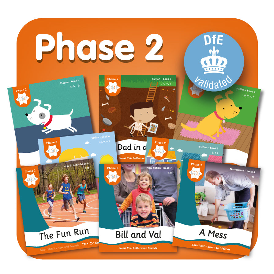 Letters and Sounds Phase 2 Decodable Books