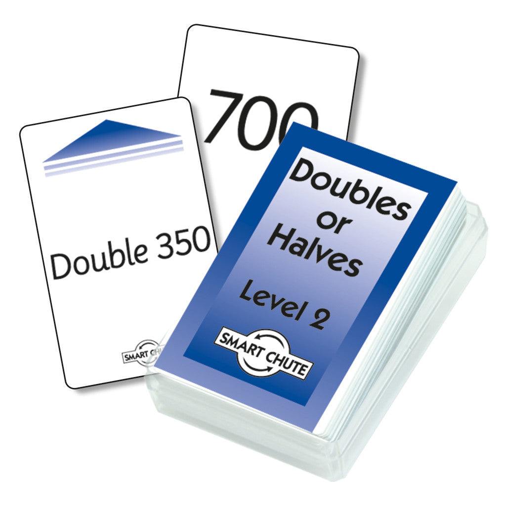 Double / Halves Chute Cards - Level 2