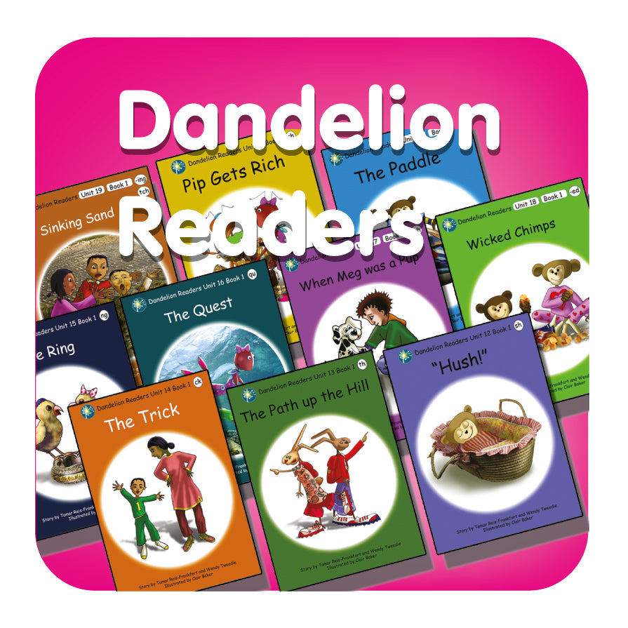 Decodable Books - Dandelion Readers