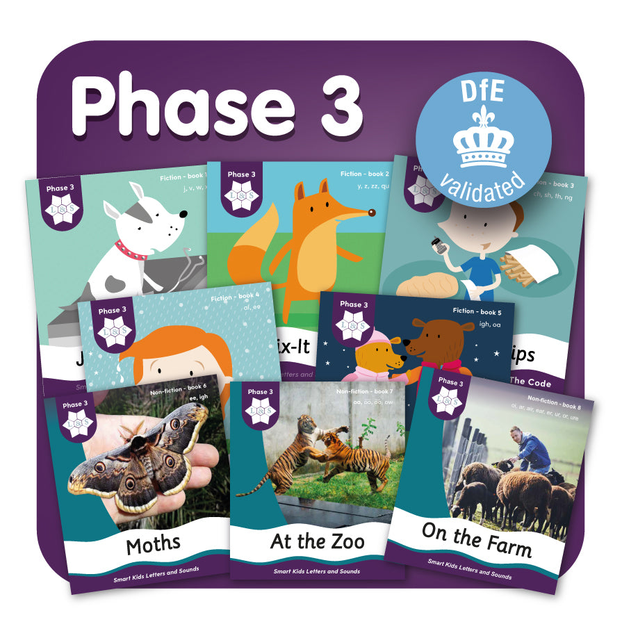 Letters and Sounds Phase 3 Decodable Books