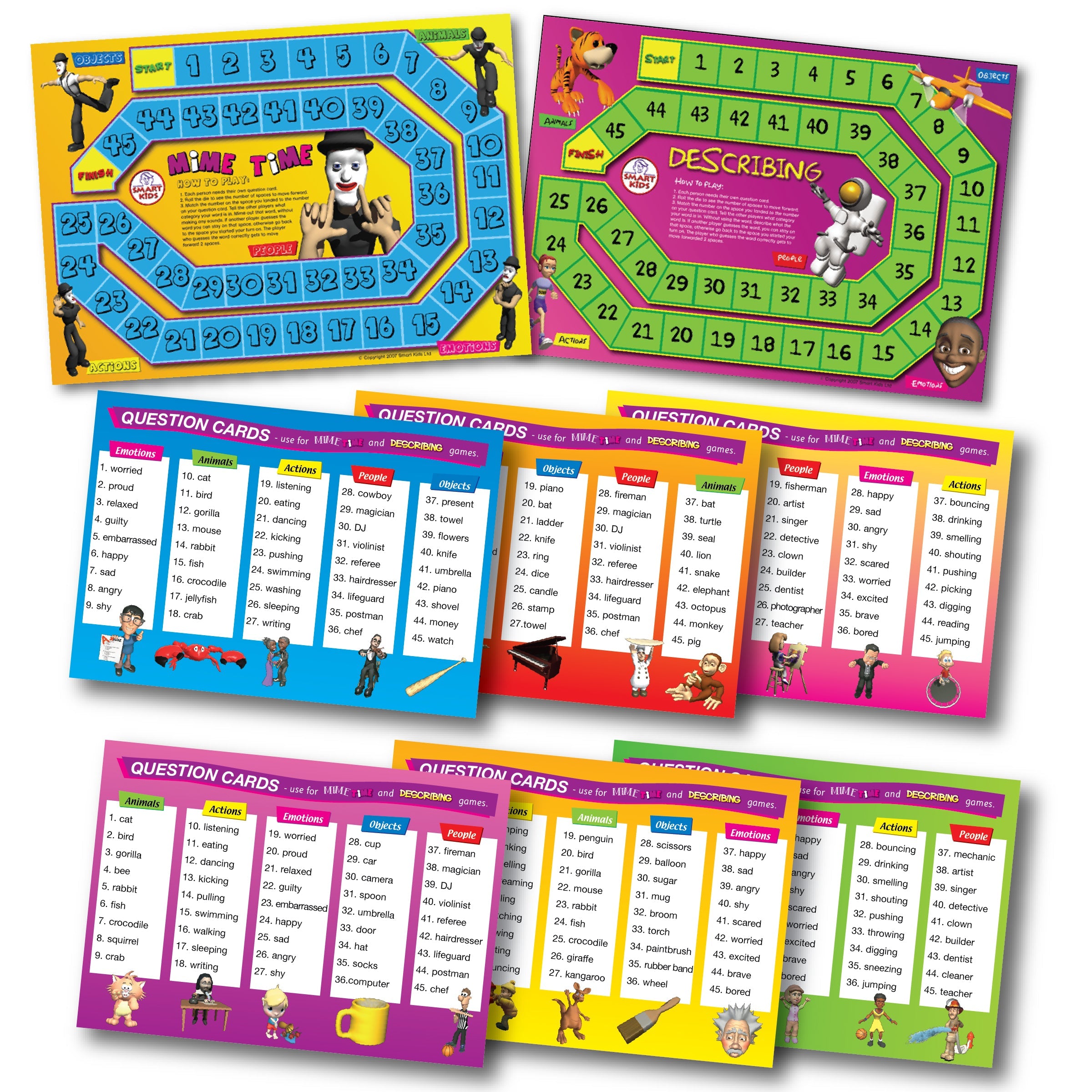 6 Speaking & Listening Board Games – Smart Kids