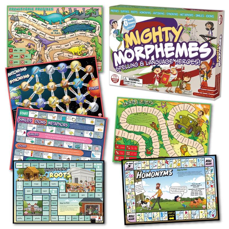 6 Spelling & Language Board Games – Smart Kids