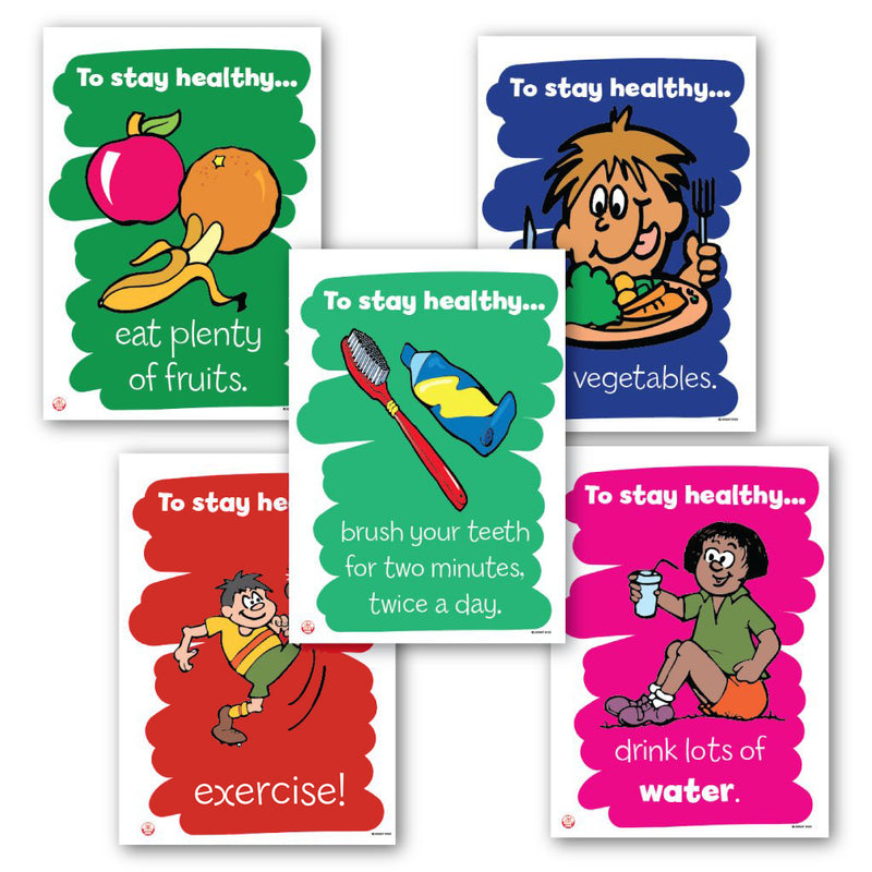 Staying Healthy Posters