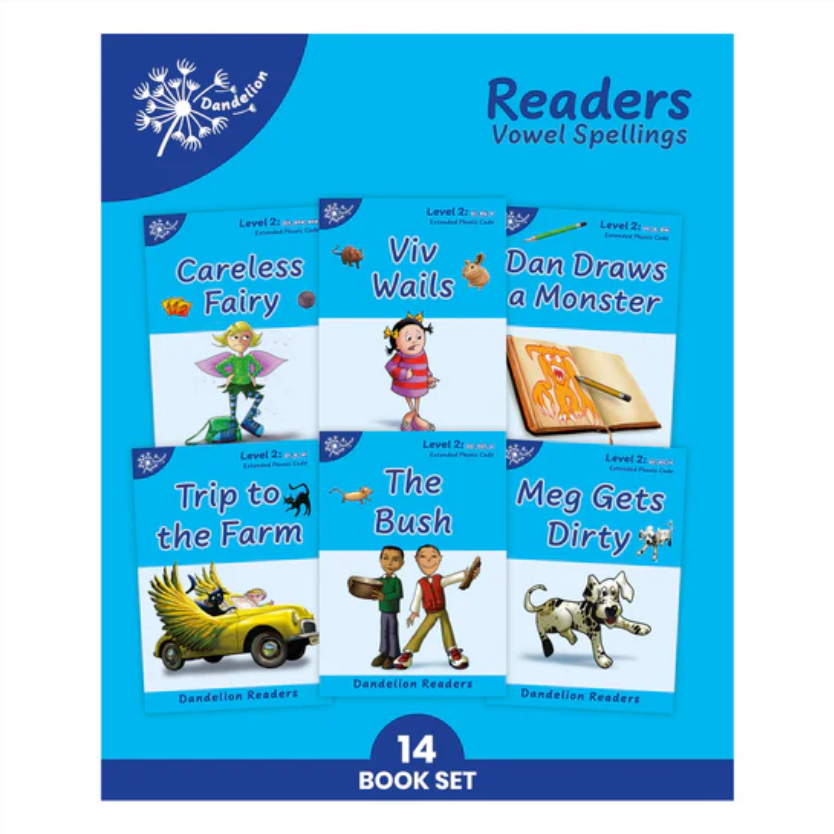 Dandelion Readers Extended Code - Level 2 – Smart Kids