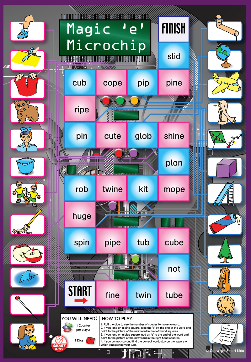 8 Spelling Board Games