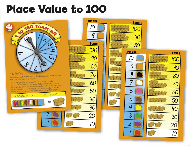 6 Maths Board Games - Basic