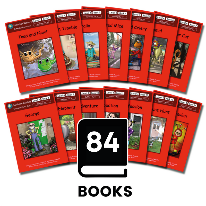 Dandelion Readers Extended Code Level 4 - Guided Reading Set – Smart Kids
