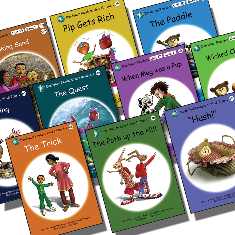 Readars Dandelion Readers Units 11-20 - Set 1 (6 x Sets, 60 Books) – Smart Kids