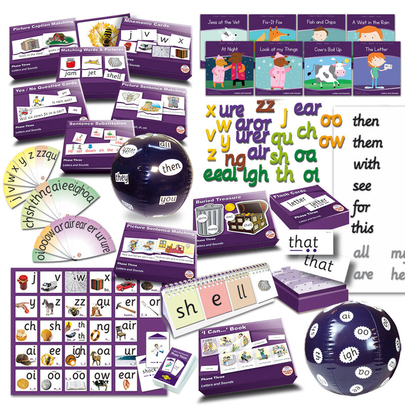 Letters and Sounds Phase 3 Premium Kit – Smart Kids