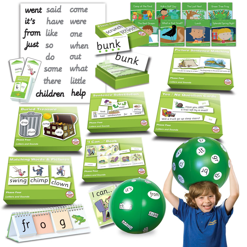 Letters and Sounds Phase 4 Premium Kit – Smart Kids