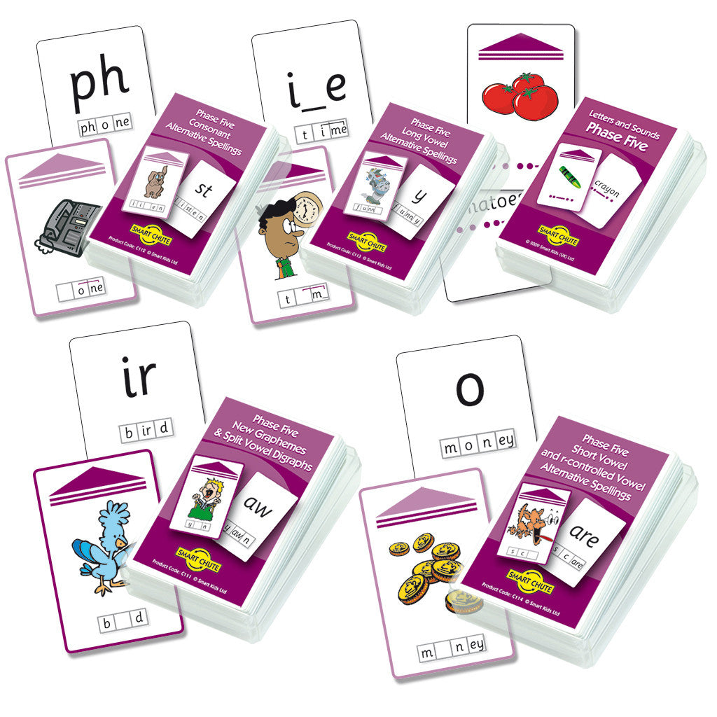 Letters and Sounds - Smart Chute Phase 5 – Smart Kids