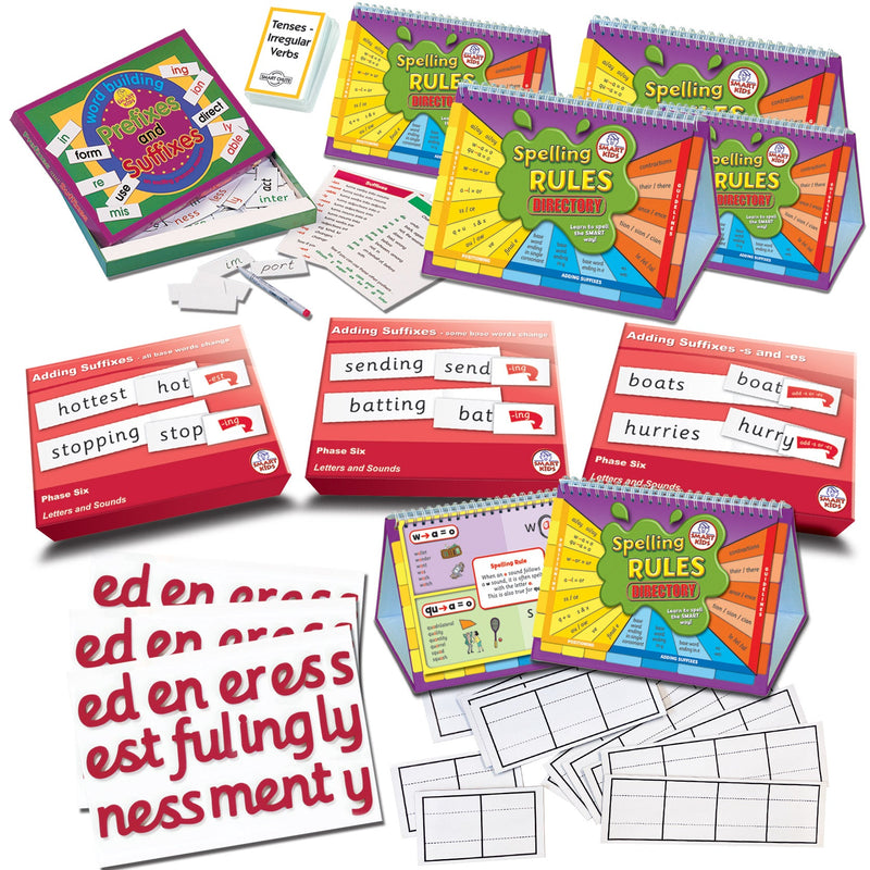 Letters and Sounds Phase 6 Premium Kit – Smart Kids