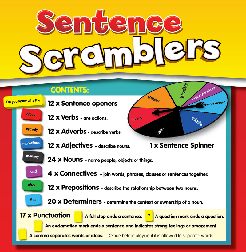 Sentence Scramblers – Smart Kids