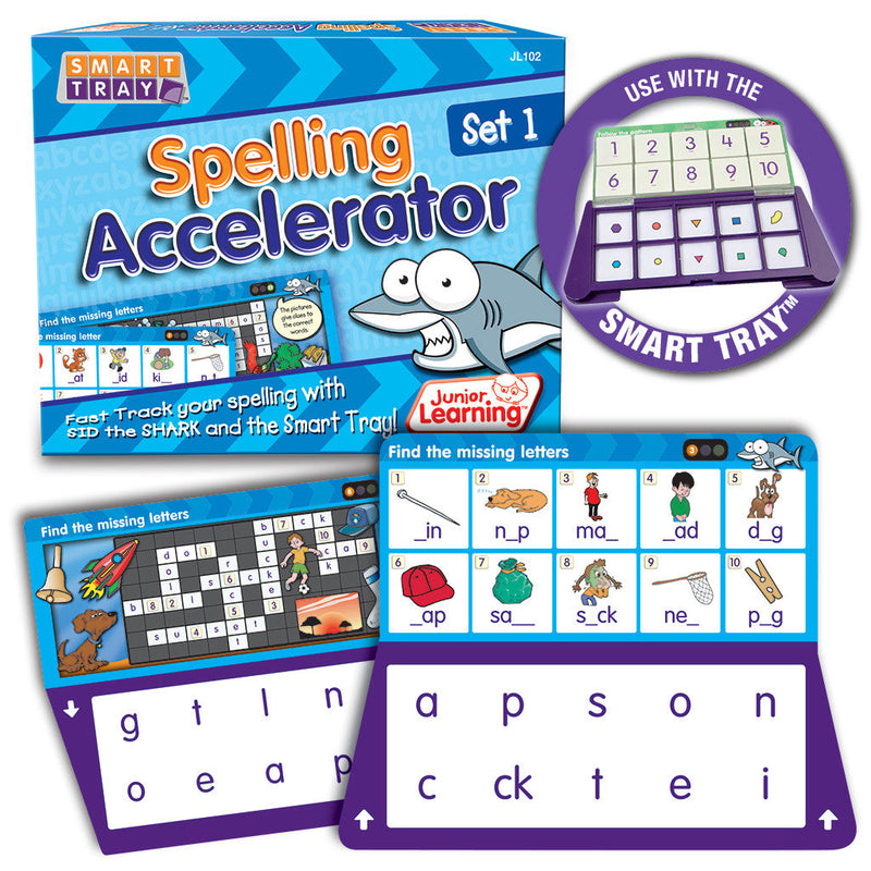 Smart Tray Spelling Accelerator Set 1 – Smart Kids