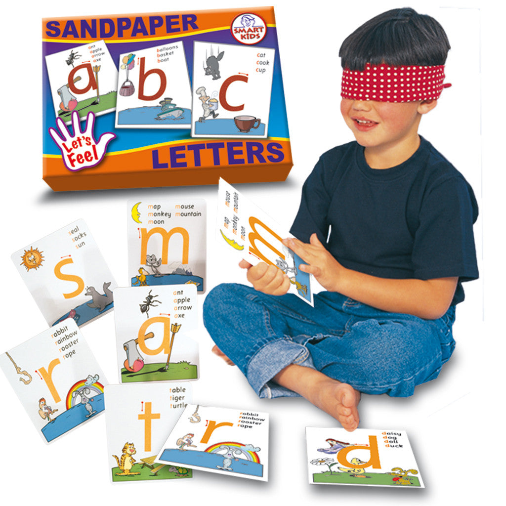 Let's Feel (Sandpaper Letters) -    Literacy