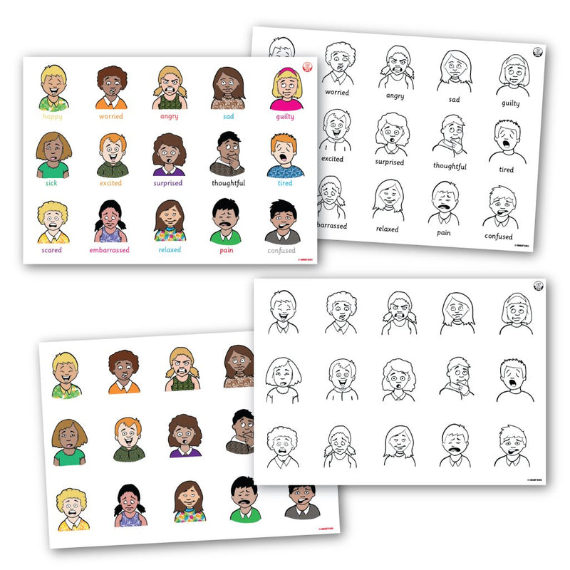 Emotions Desktop Mat