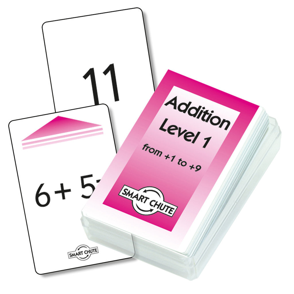 Addition Facts Chute Cards - Level 1 -    Smart Chute