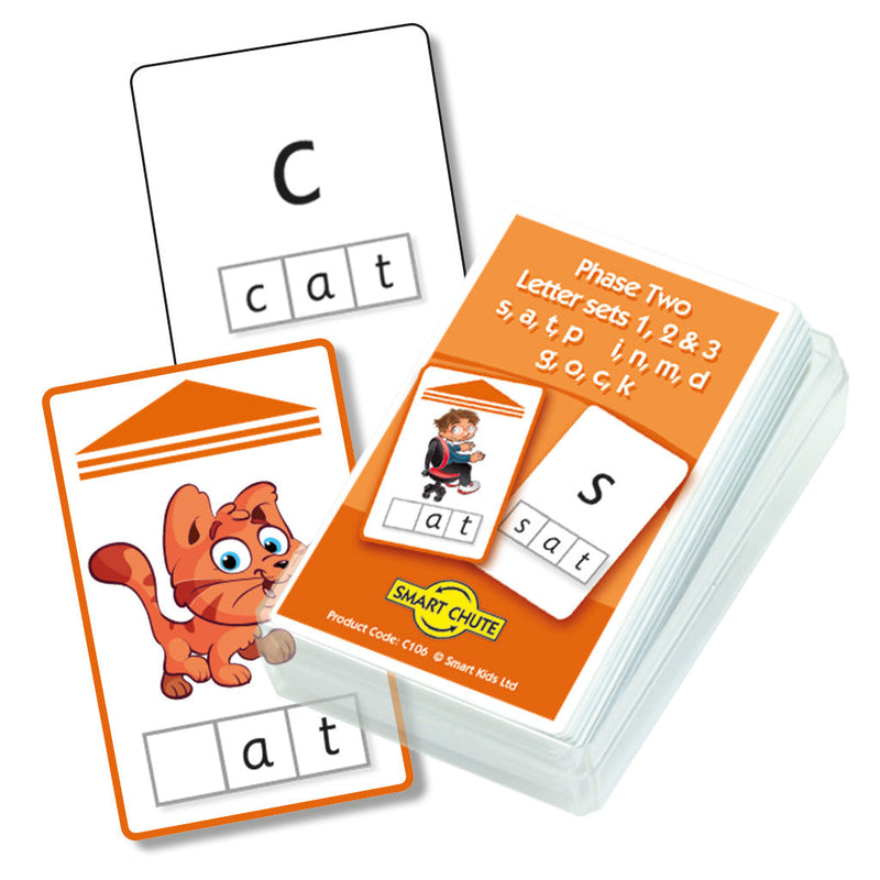 Letters and Sounds Phase 2 Letter Sets 1-3 Chute Cards