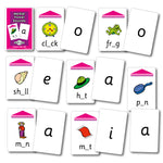 Medial Vowel Sounds Chute Cards