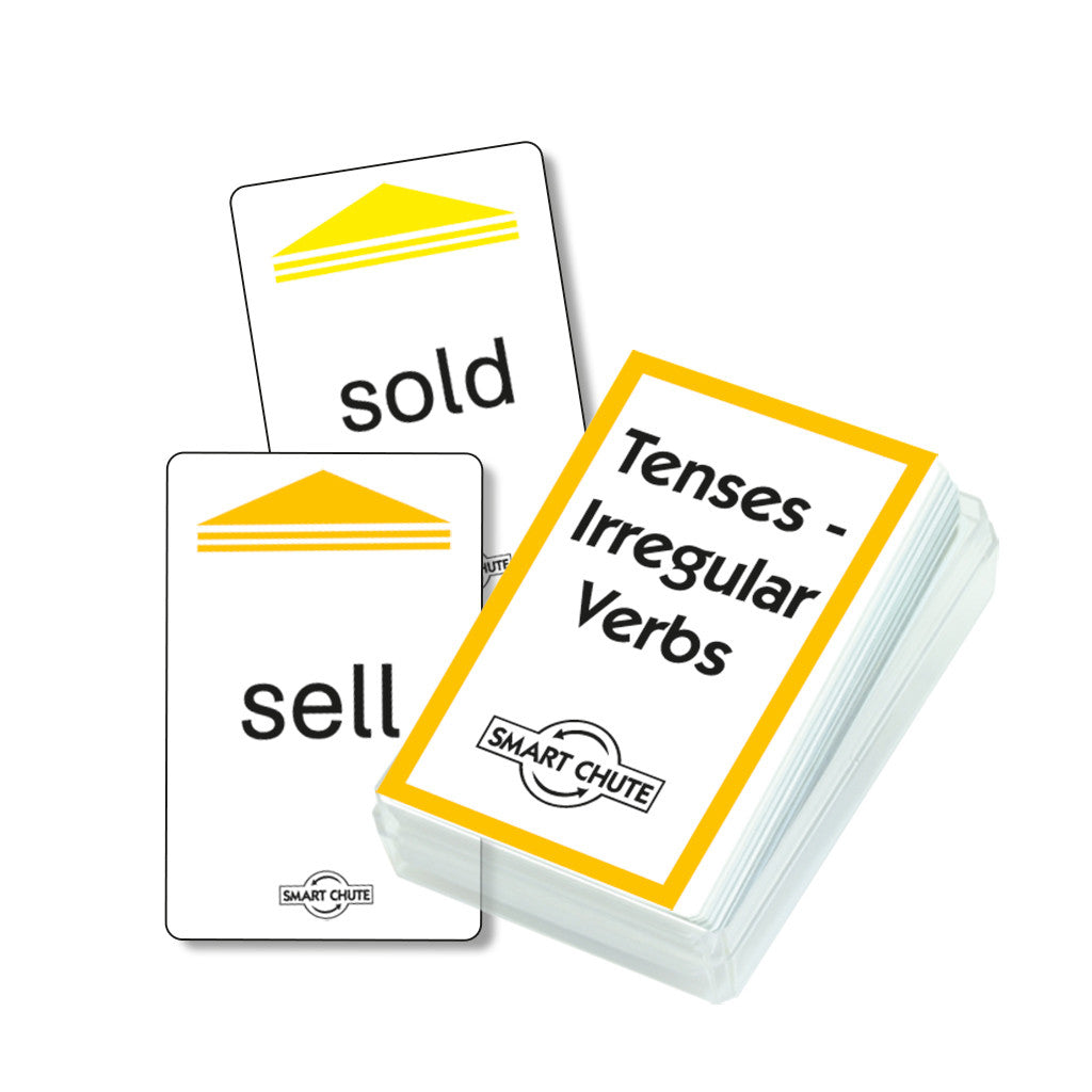 Tenses - Irregular Verbs Chute Cards