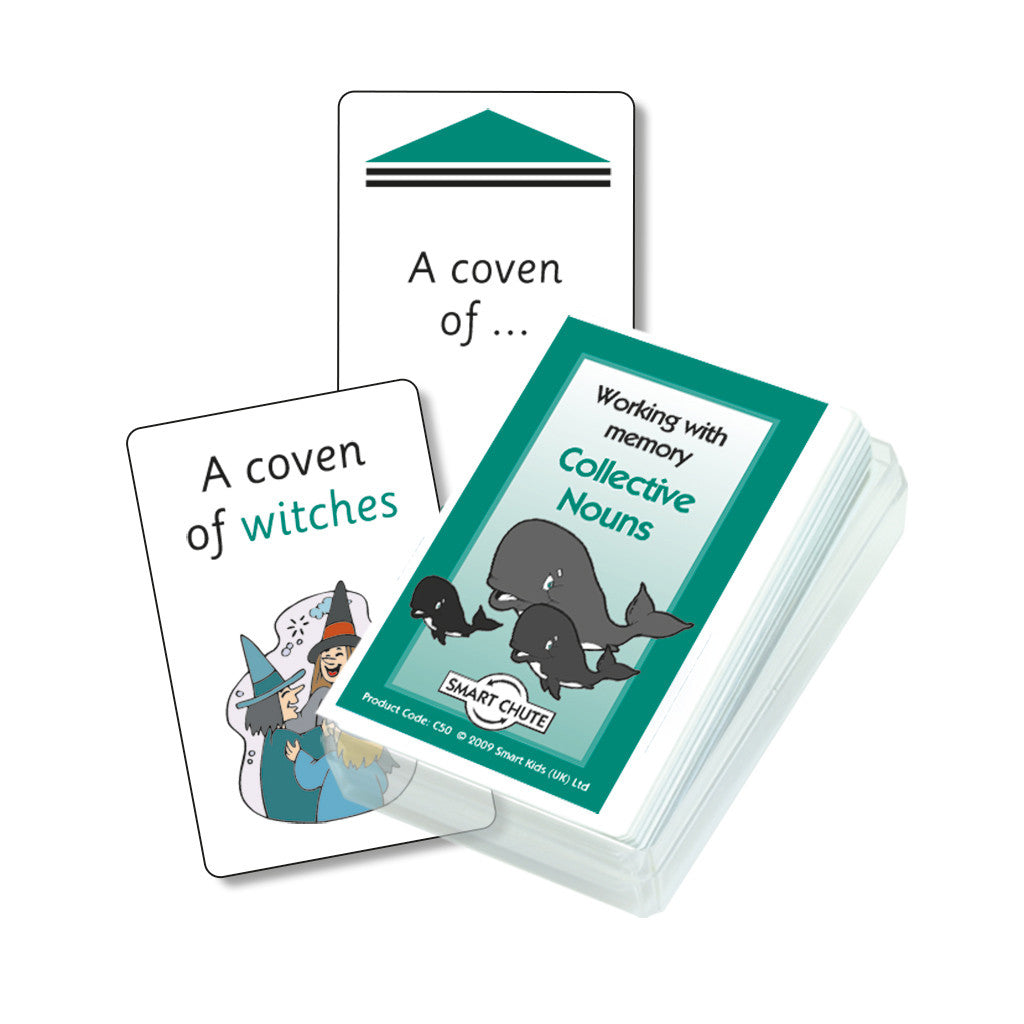 Collective Nouns Chute Cards