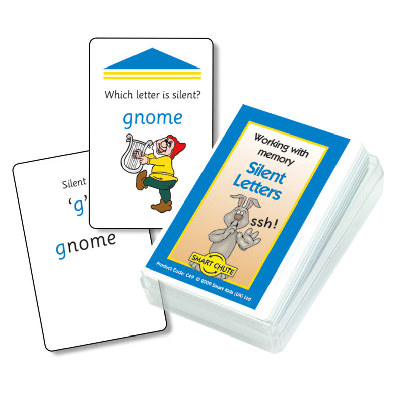 Silent Letters Chute Cards