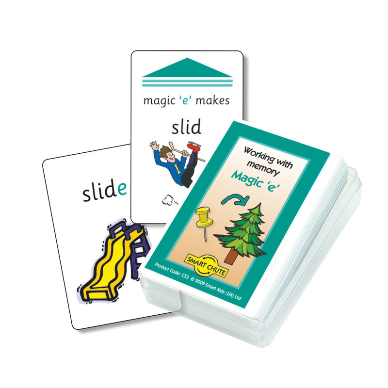 Magic 'e' Chute Cards