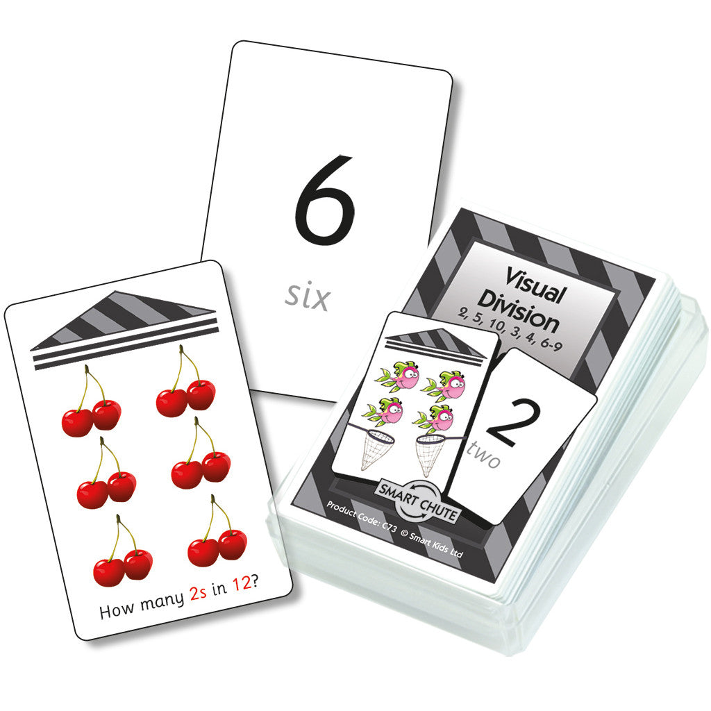 Visual Division Chute Cards