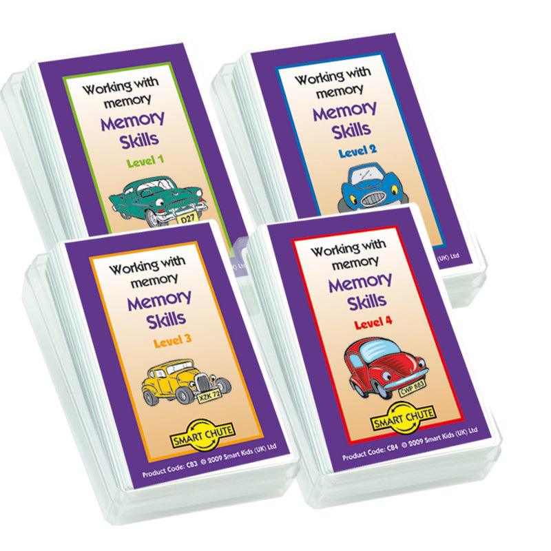 Memory Skills Chute Cards Smart Buy