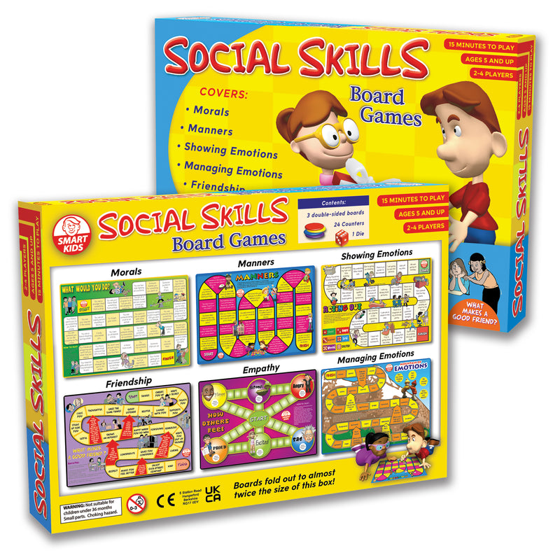 6 Social Skills Board Games