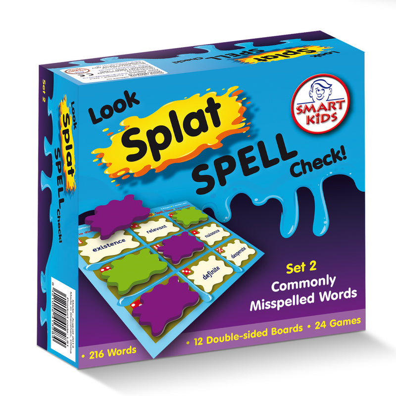 Look, Splat, Spell, Check Level 2
