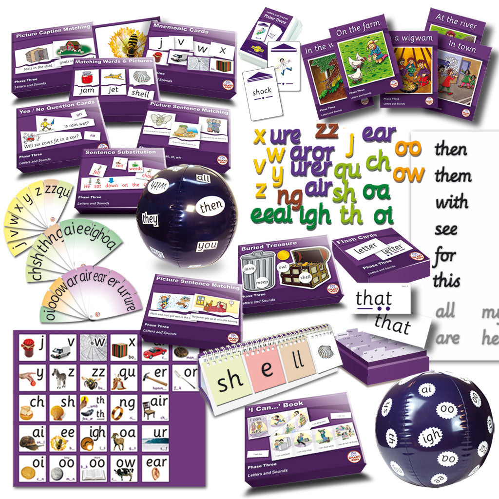 Letters & Sounds Phase 3 Kit
