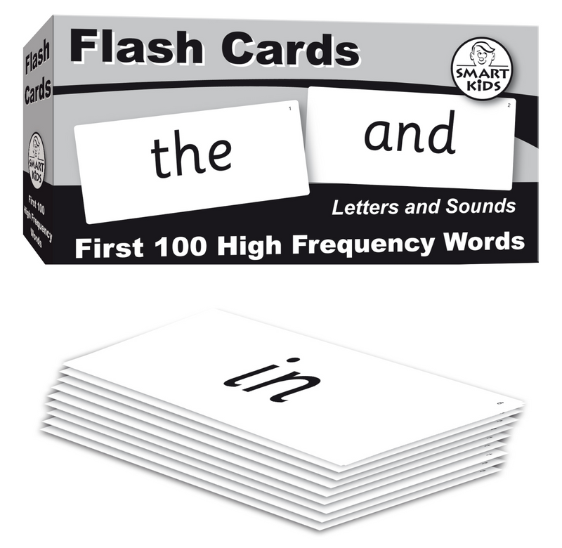 First 100 High Frequency Words Flash Cards