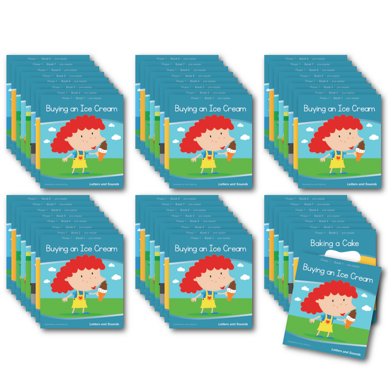 L&S Phase 1 Wordless Readers - (6 xSets, 48 Books)