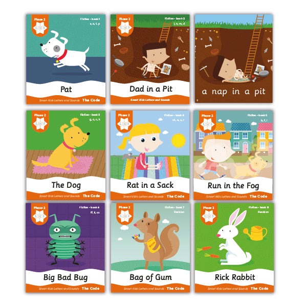 L&S Phase 2 Fiction Decodable Readers