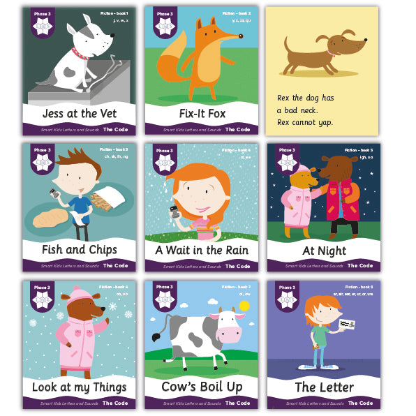 Phase 3 Fiction Decodable Readers