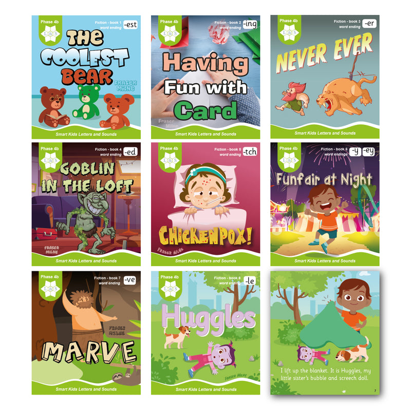 L&S Phase 4b Fiction Decodable Readers