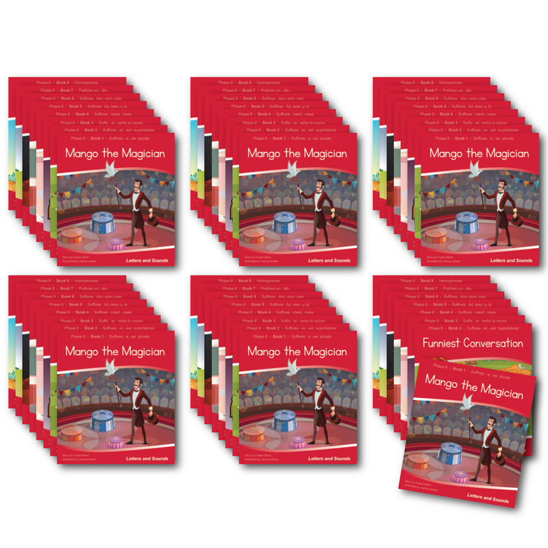 L&S Phase 6 Decodable Readers (set of 48)