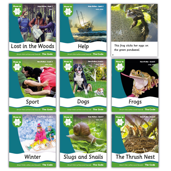 Phase 4 Non-Fiction Decodable Readers (set of 48)