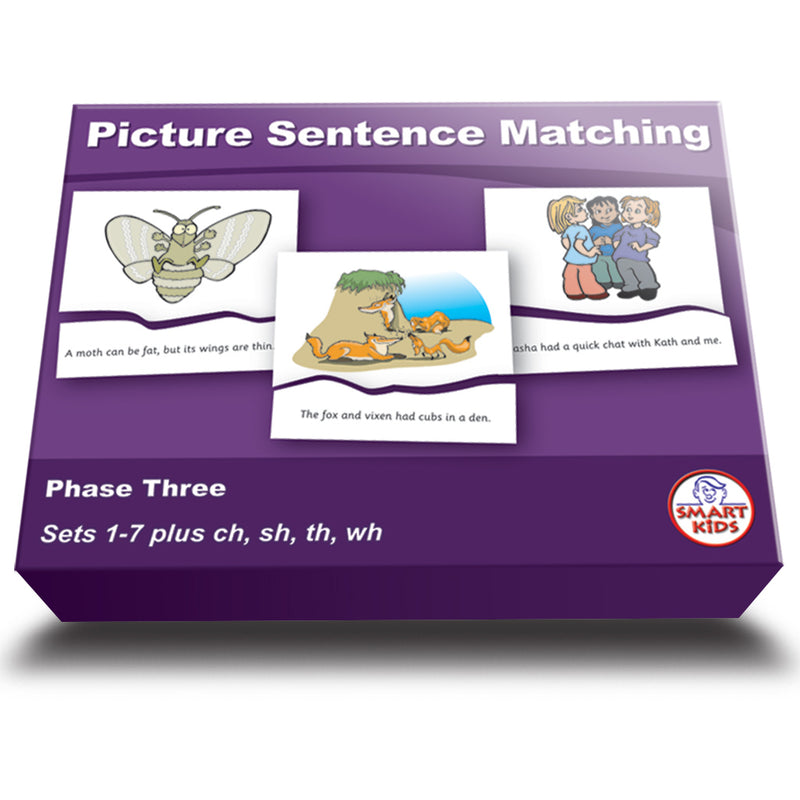 Picture Sentence Matching Phase Three Set 2