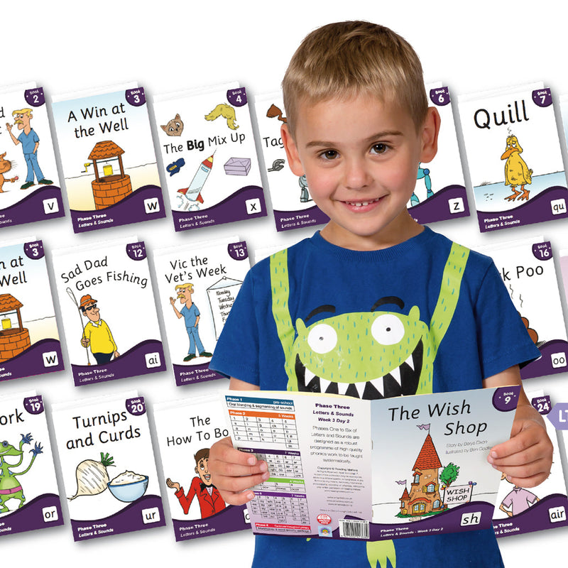 6 x Phase 3 Pocket Rocket Readers (156 books)