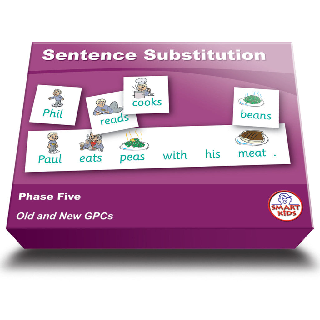 Sentence Substitution Phase Five Set 1