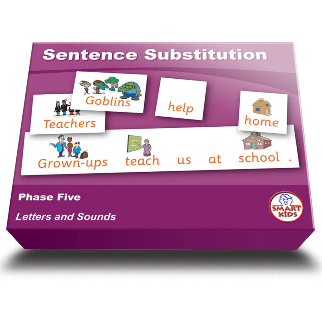 Sentence Substitution Phase Five Set 2