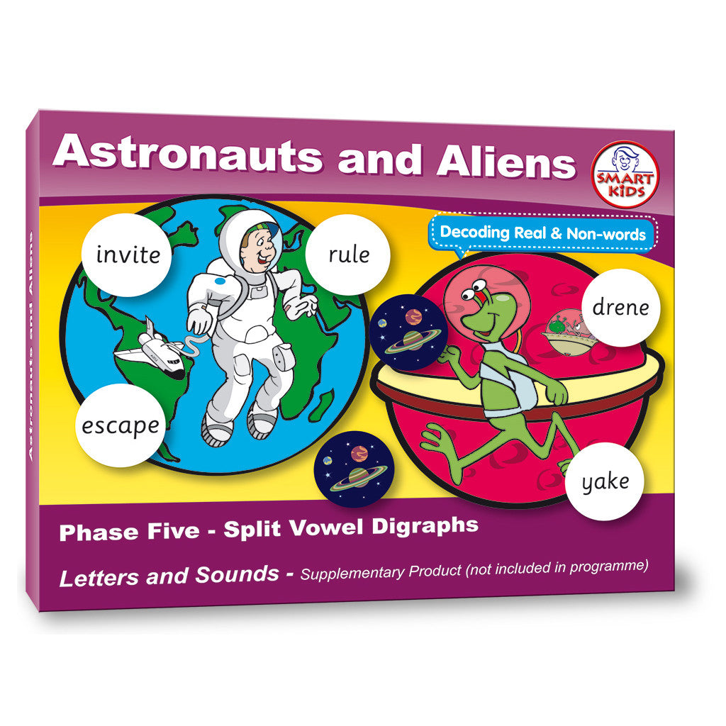 Astronauts and Aliens Phase 5 Split Vowel Digraphs