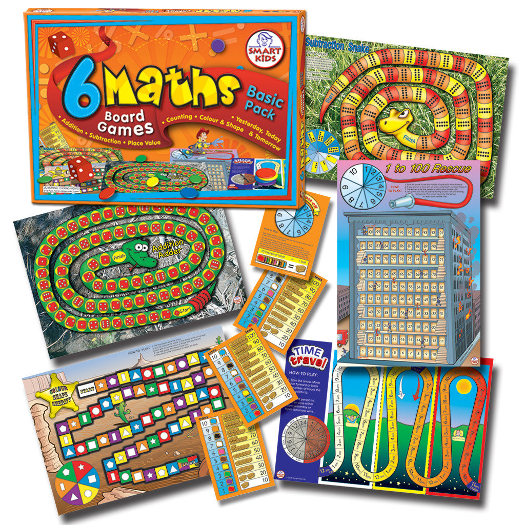 Board Math Gam Maths Board Games – Smart Kids