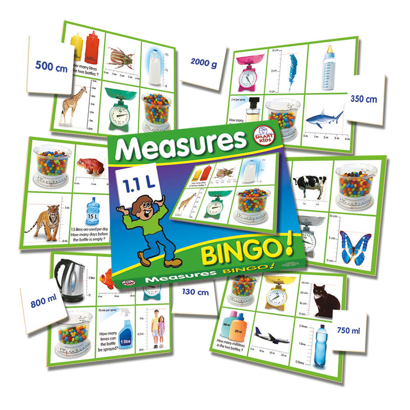 Measures Bingo