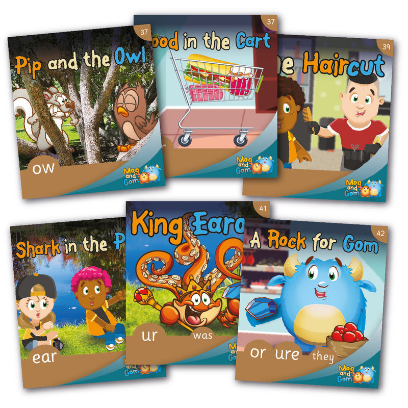 Mog and Gom Books Unit 7 (set of 36 books)