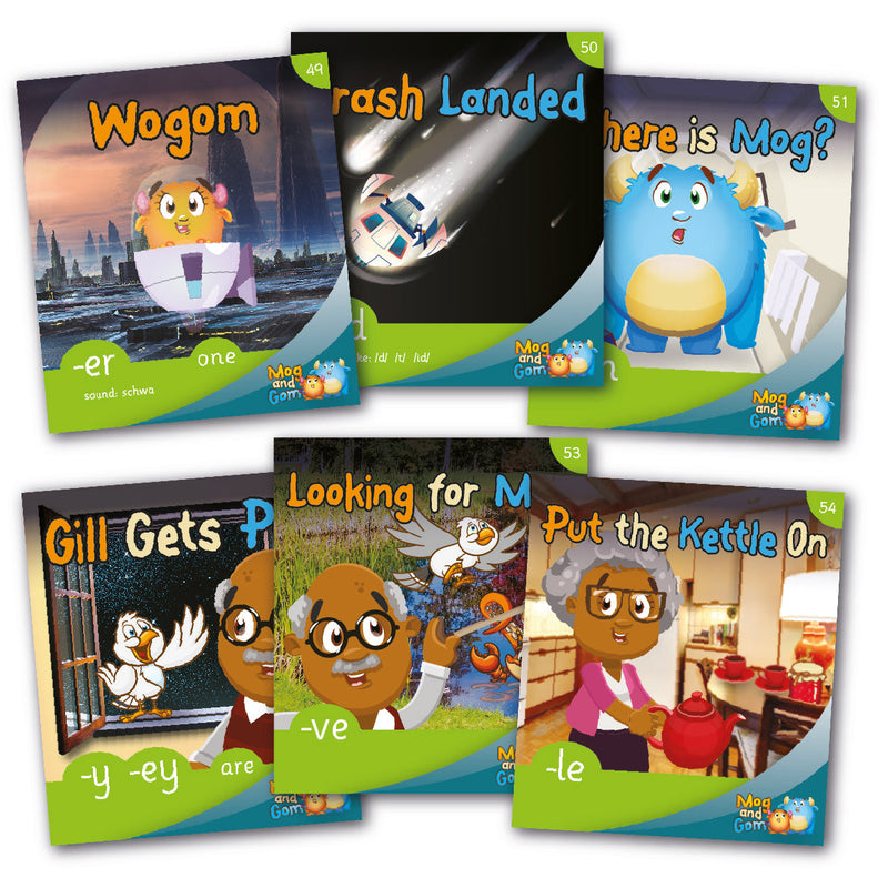 Mog and Gom Books Unit 9 (set of 36 books)