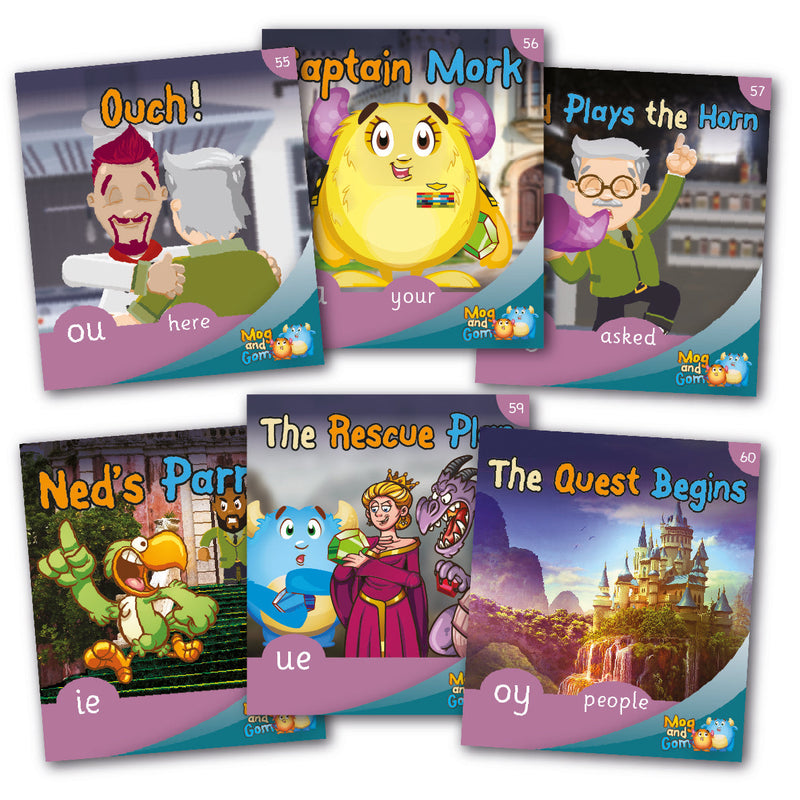 Mog and Gom Books Unit 10 (set of 36 books)