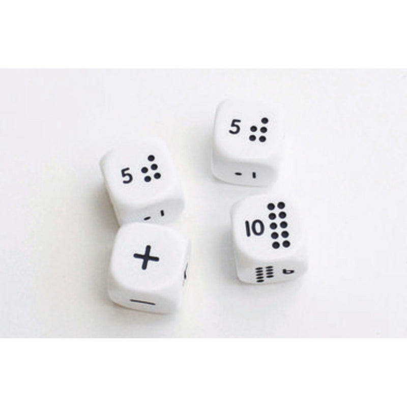 Numicon Dice Set of 4